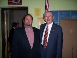 Governor Winfield Dunn and I in the green room with our friend Jim Bryson before the Gubernatorial debate in Knoxville in 2006. 