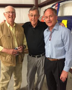 State Rep. Jimmy Matlock (right) with Host Howard Phillips, Owner of Powell Auction.