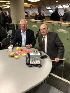 Knoxville Businessman Kirk Huddleston and Knox County Trustee Ed Shouse 