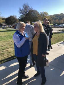 District Attorney Charme Allen and Senator Massey